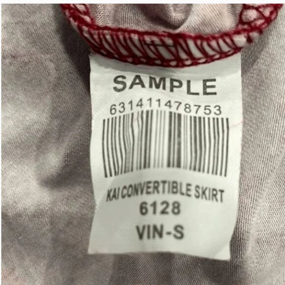 Kuhl Zerra Convertible Maxi Skirt/Dress Red  3 in 1 Styling NEW/Sample - Picture 10 of 10